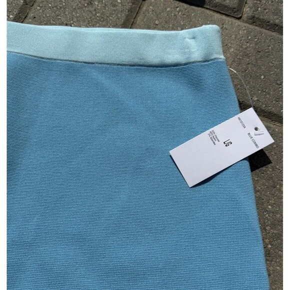 House Of Harlow 1960 Blue Combo 2 Piece Set Crop Top & Skirt NWT $198 Size Large - Picture 2 of 11